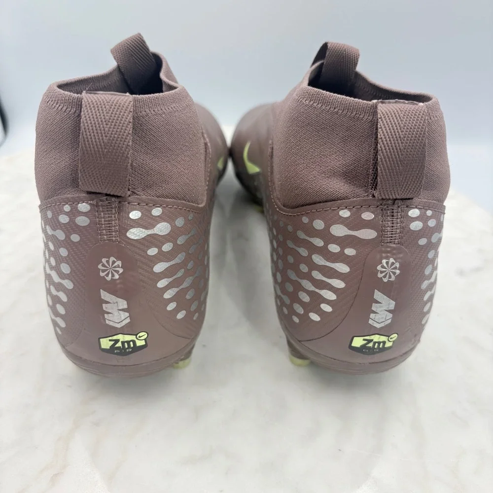 Nike‎ Mercurial Superfly 10 Academy 6Y Beetroot Soccer Cleats Sock Fit Futbol